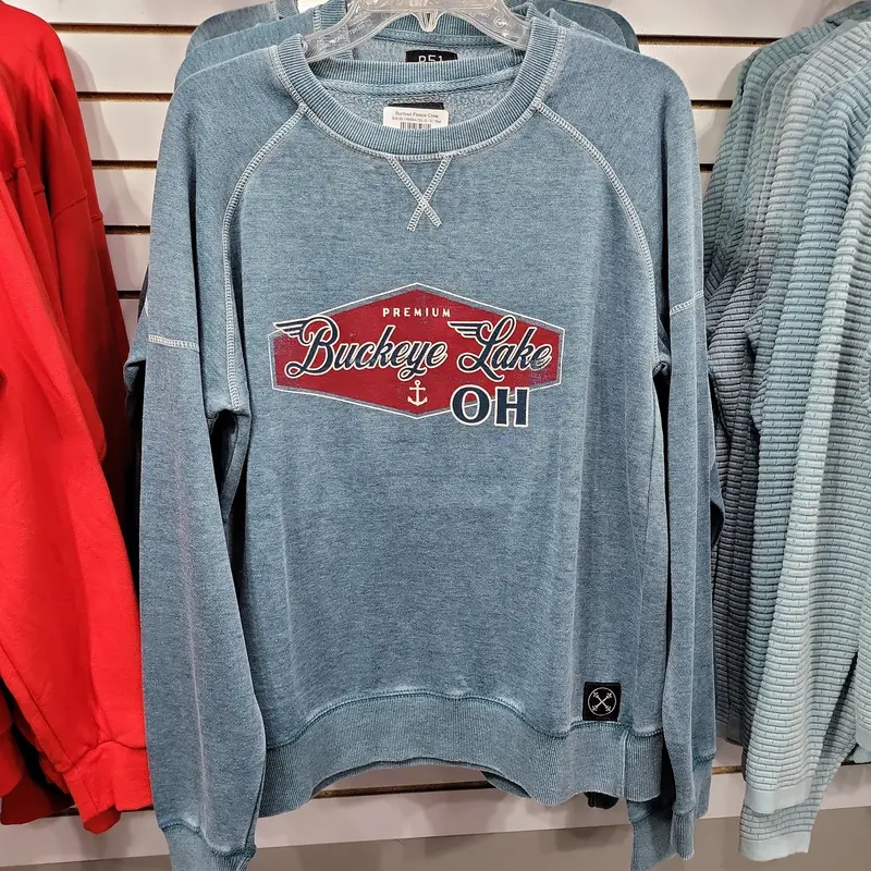 Burnout Fleece Crewneck Sweatshirt