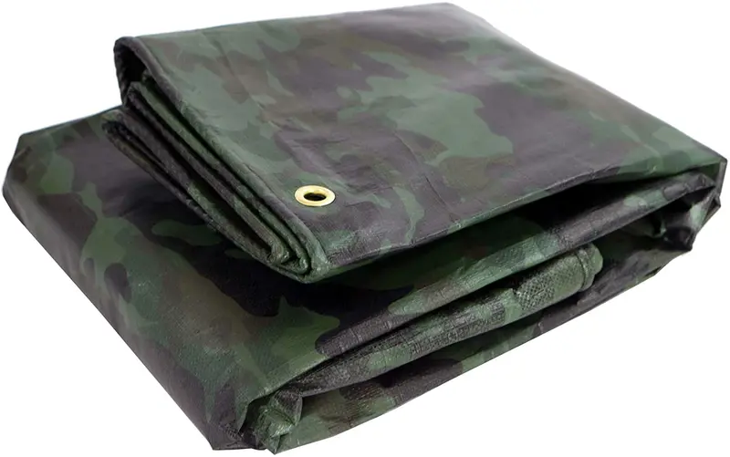 Bushline Camouflage Tarp – Durable, Waterproof Shelter Fabric