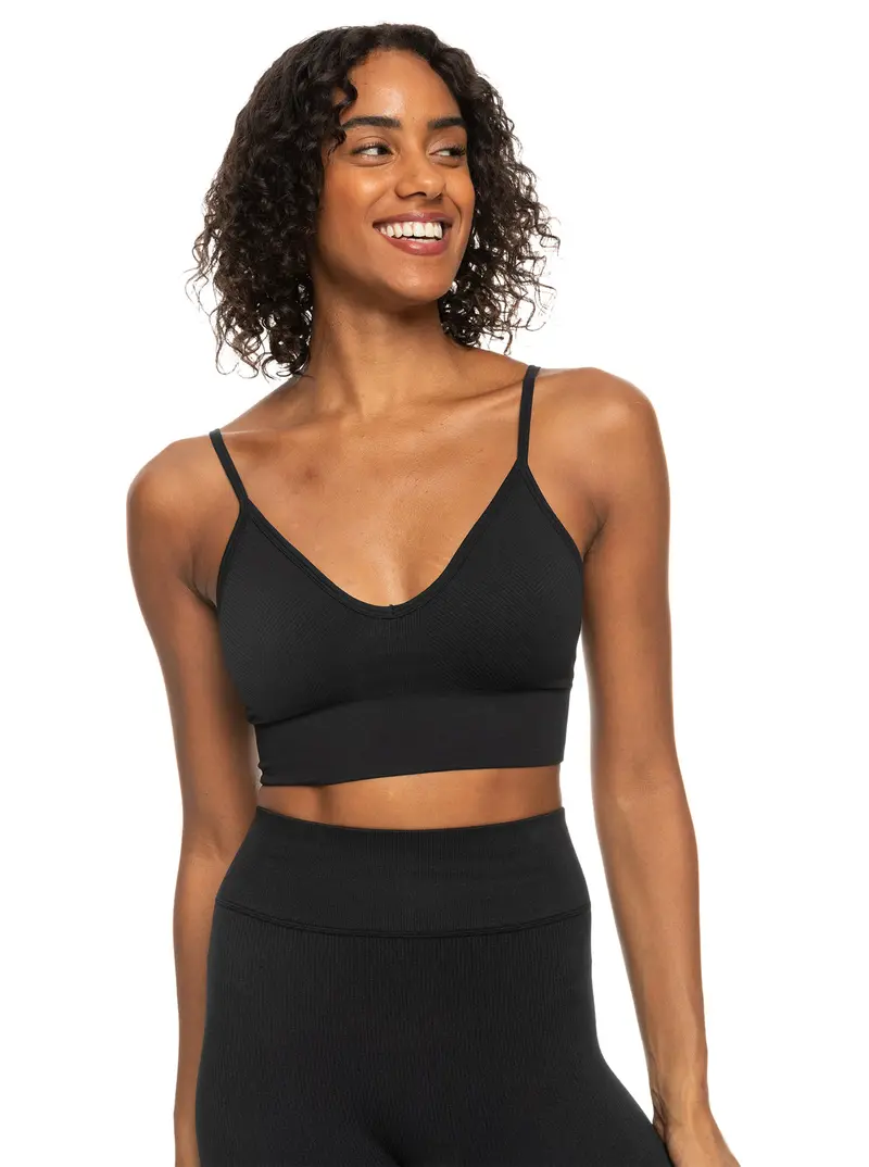 Chill Out Seamless Sports Bra – Light-Support, No-Ride-Up Activewear