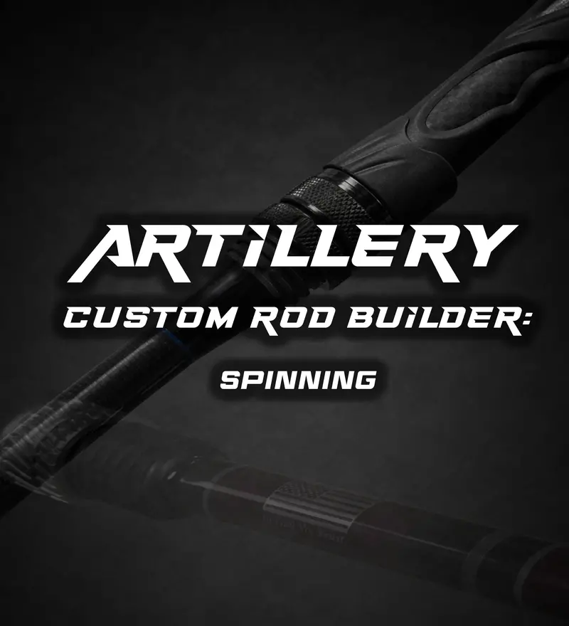 Custom Artillery Spinning Rod – Hand-Built by Bull Bay