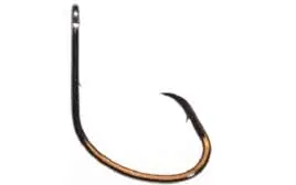 Daiichi Non-Offset Circle Hook – Black Nickel, Size 5/0 (3-Pack)