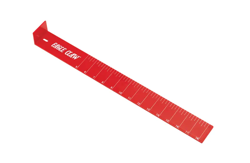 Eagle Claw 18-Inch Fish Measurement Board with Tool Features