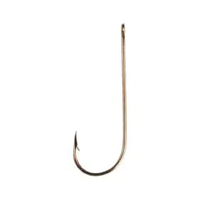 Eagle Claw Bronze Aberdeen Hook – Size 4, 100-Pack