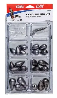 Eagle Claw Carolina Rig Kit – Complete Pre-Tied Rig Set