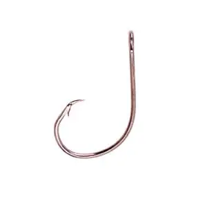 Eagle Claw Circle Bait Hook – Black Nickel, Size 6/0, 5-Pack