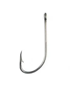 Eagle Claw Offset Bronze Fishing Hooks – Size 1/0, 8-Pack
