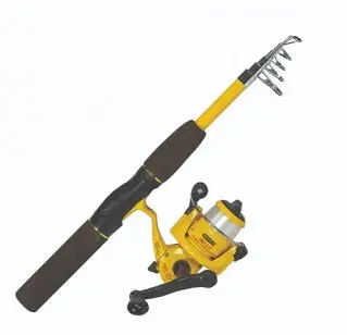 Eagle Claw Pack-It Spincast Combo – 5’6″, Telescopic Design