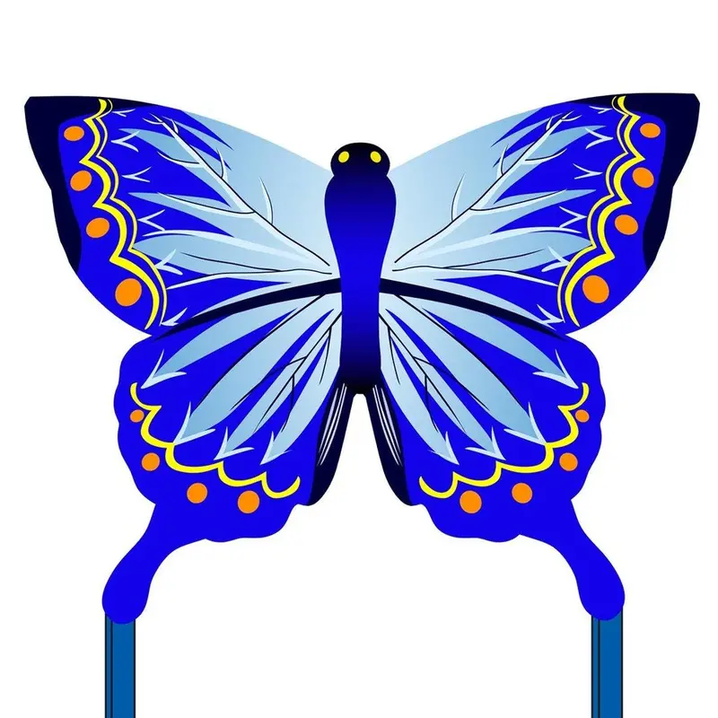 Ecoline Indigo Butterfly Dual-Line Kite