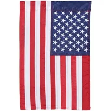 Embroidered Applique American Flag – Garden Size