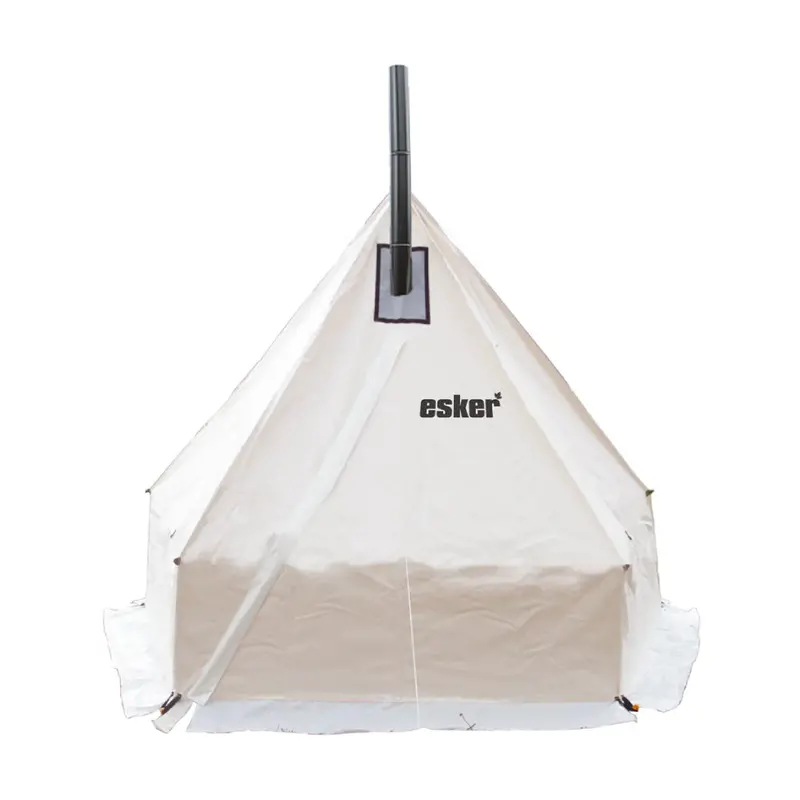 Esker Arctic Fox Winter Hot Tent – 9×9 ft Insulated Canvas Shelter
