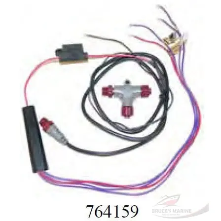 Evinrude/Johnson/OMC/BRP OEM Multi-Engine Power Supply Kit – Red, Part #0764159 (765159)