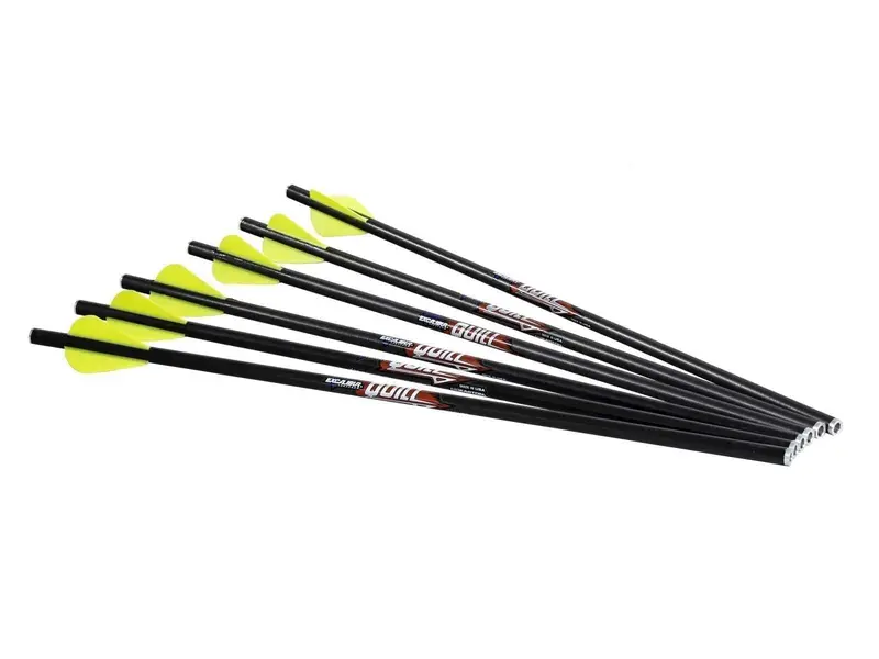 Excalibur Quill 16.5 Carbon Arrows – 6-Pack Precision Hunting Arrows