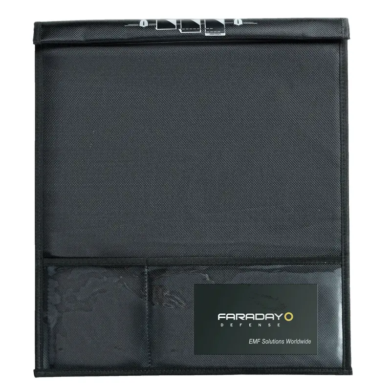 Faraday JACKET Laptop Sleeve – Forensic-Grade Shielding (14″ x 16″, XXL)
