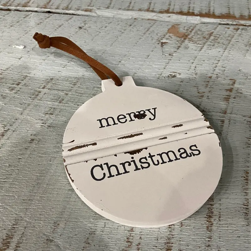 Festive Light Bulb Holiday Ornament