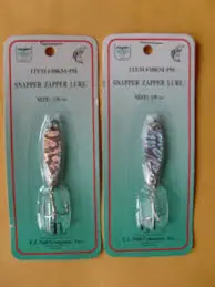 FJ Neil Snapper Zapper Spoon – Pearlescent Finish, 1/4 oz, 12-Pack