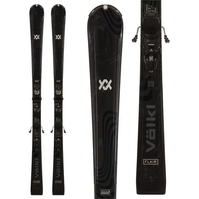 Flair 7.2 Carving Skis with VMotion 10 GW Bindings