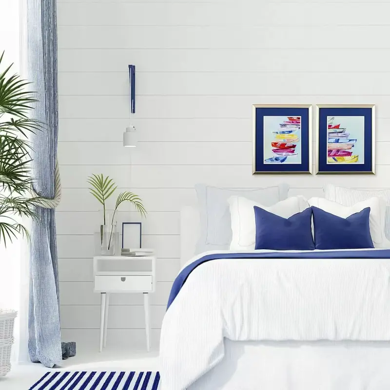 Floating Boat Silhouette Wall Decor