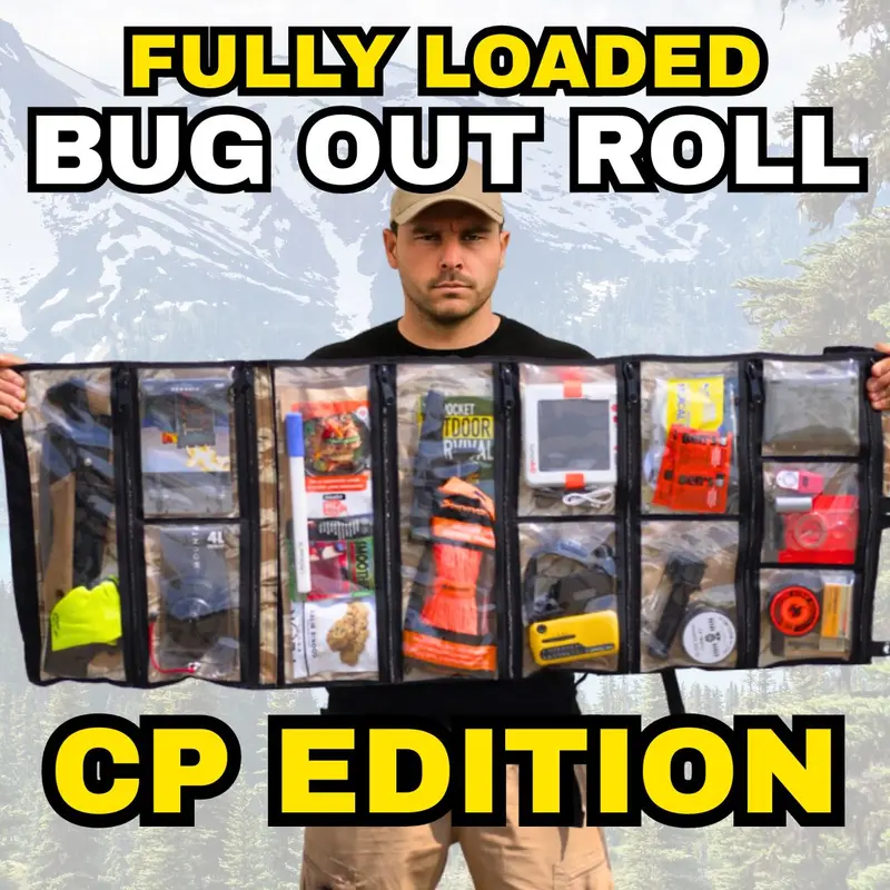 Fully Loaded Bug-Out Roll Emergency Survival Kit – CP Edition