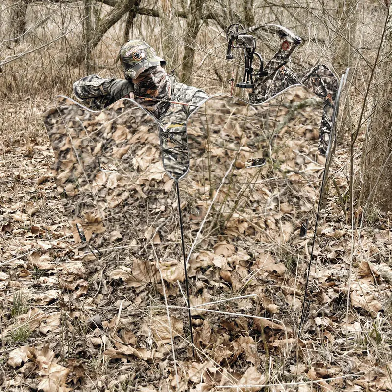 GhostBlind Phantom Hunting Blind – Reflective Ground Blind for Camouflage and Concealment