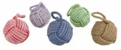 Hand-Tied Monkey Fist Decorative Accent