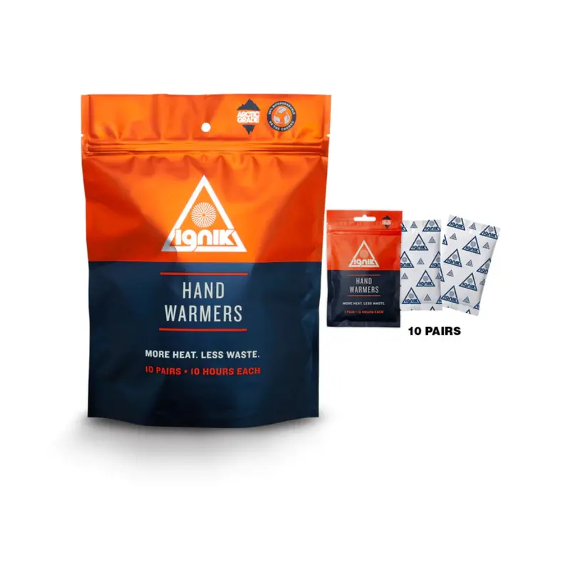 Ignik Premium Hand Warmers – 10-Pair Value Pack