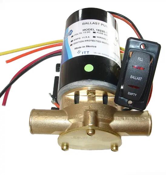 Jabsco Metal Ballast Puppy Pump – Heavy-Duty Electric Ballast Unit
