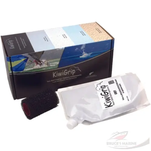 Kiwigrip Anti-Slip Deck Coating – Quart Size, Textured Non-Skid Finish