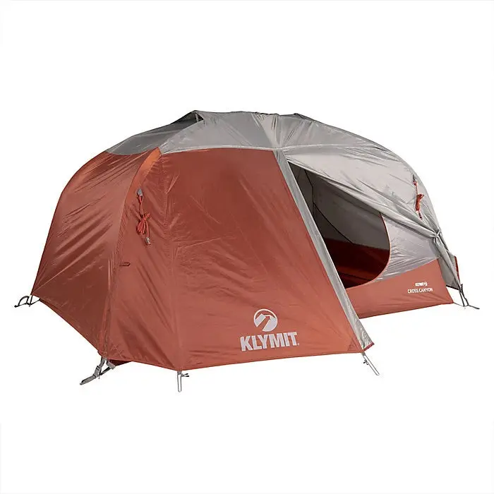 Klymit Cross Canyon 3-Person Backpacking Tent – Lightweight & Weather-Resistant