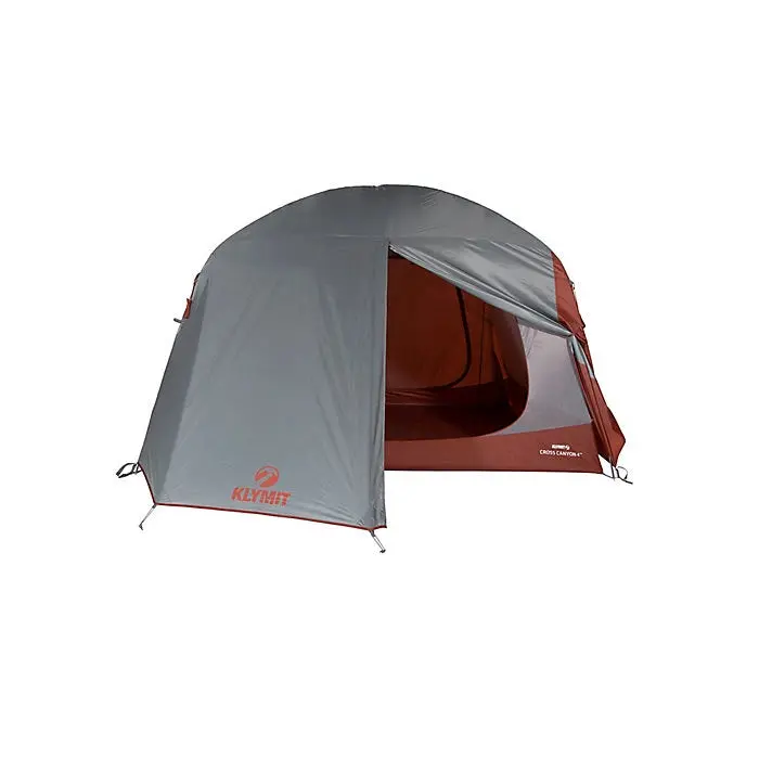 Klymit Cross Canyon 4-Person Family Tent – Spacious, Packable, and Durable