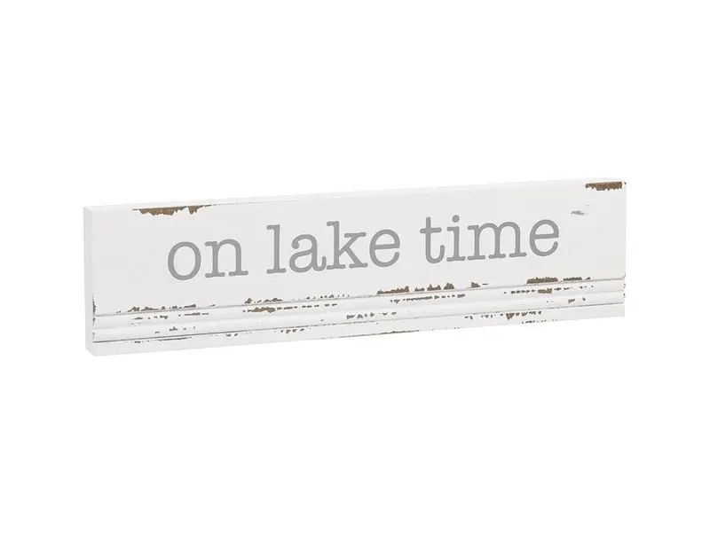 Lake-Themed Trim Sitter Decor