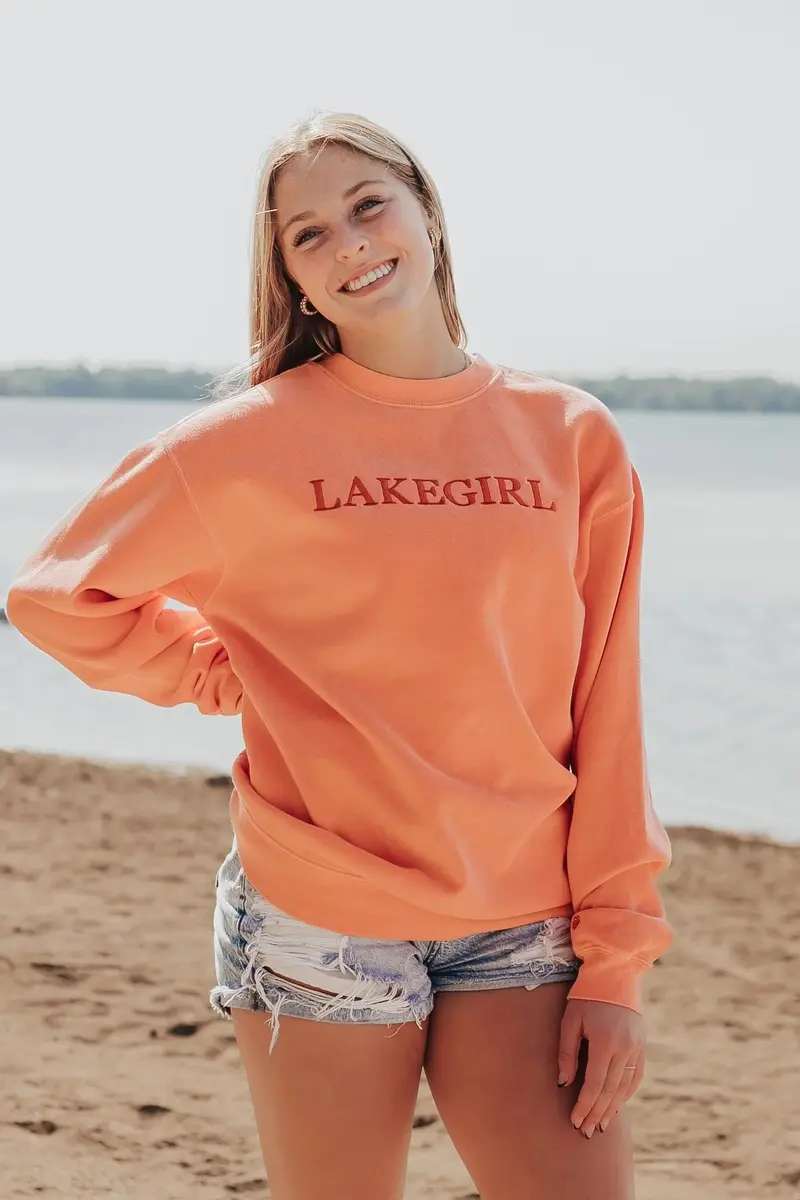 Lakegirl Ringspun Fleece Crewneck Top