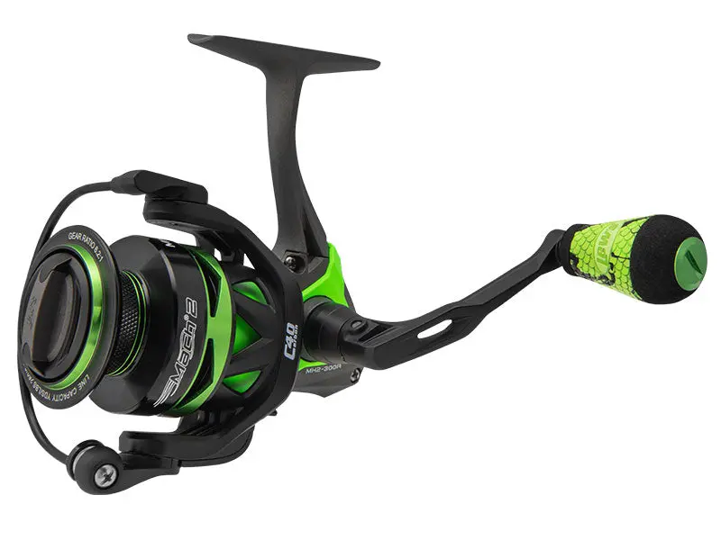 LEW’S Mach 2 Speed Spin Reel – 6.2:1 Gear Ratio, 145 yd @ 10 lb