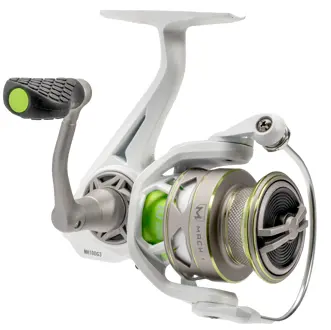 Lew’s Mach I Spinning Reel – 10-Bearing System, 6.2:1 Gear Ratio, 145-Yard Line Capacity (10 lb)
