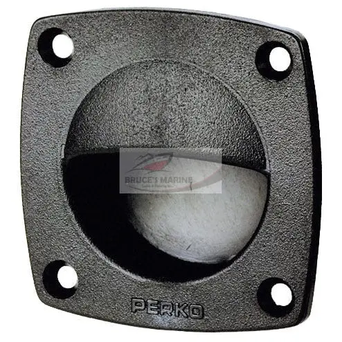 Low-Profile Black Flush Pull Handle (1016DP0BLK)