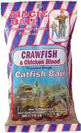 Magic Bait Crawfish and Chicken Blood Bait – 7 oz Jar