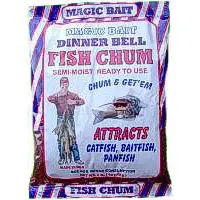 Magic Bait Dinner Bell Fish Attractant Chum – 2 lb Bag
