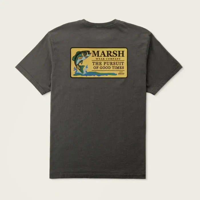Marsh Wear Clutch Tee in Ash Gray