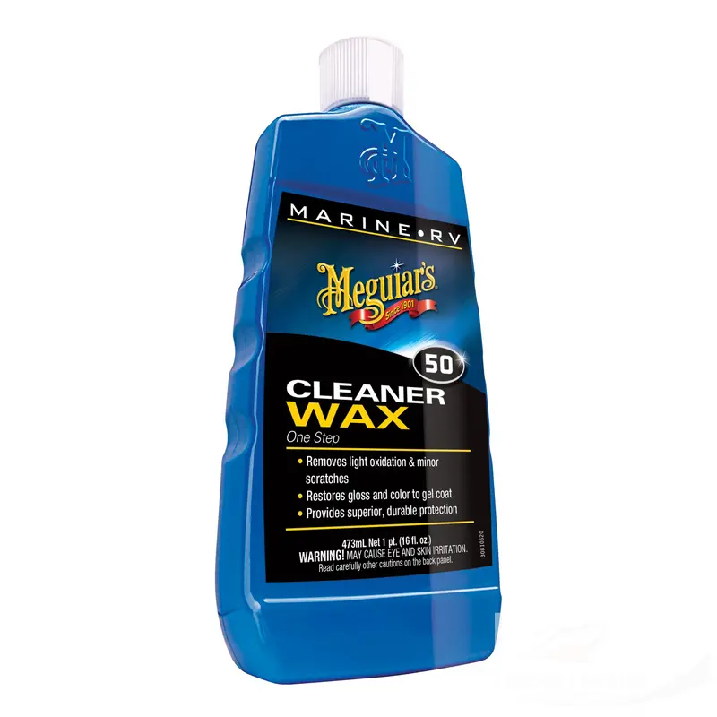 Meguiar’s Marine/RV One-Step Cleaner Wax – 16 oz All-in-One Formula