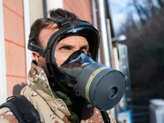 MESTEL SGE 150 CBRN Defense Respirator for Civilian and Military Use
