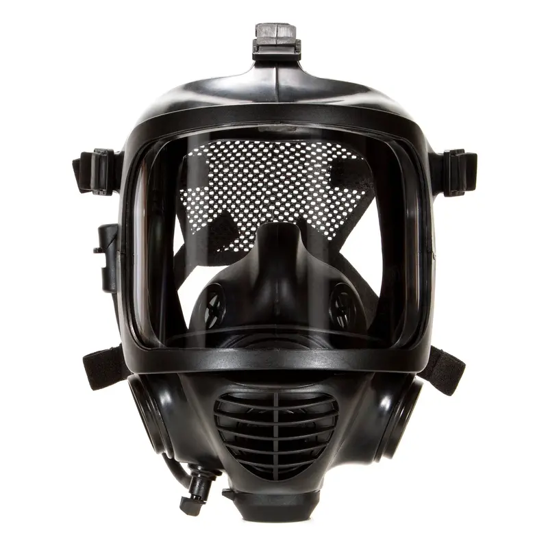 MIRA Safety CM-6M CBRN Gas Mask – Includes Drinking Straw for Extended Use