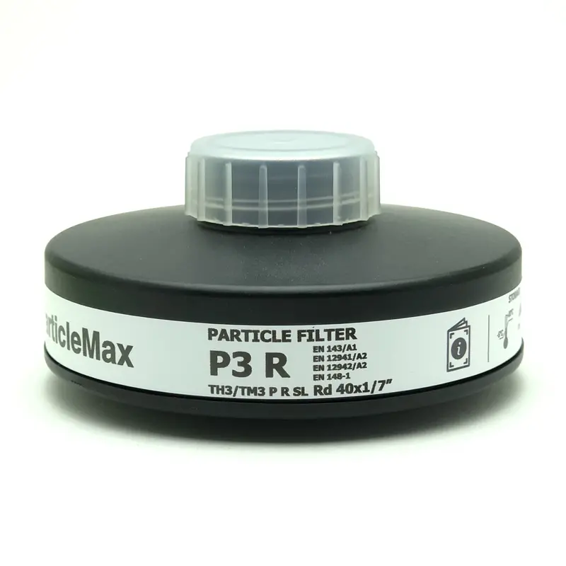 MIRA Safety ParticleMax P3 Nuclear, Biological & Chemical Gas Mask Filter (40mm Thread)