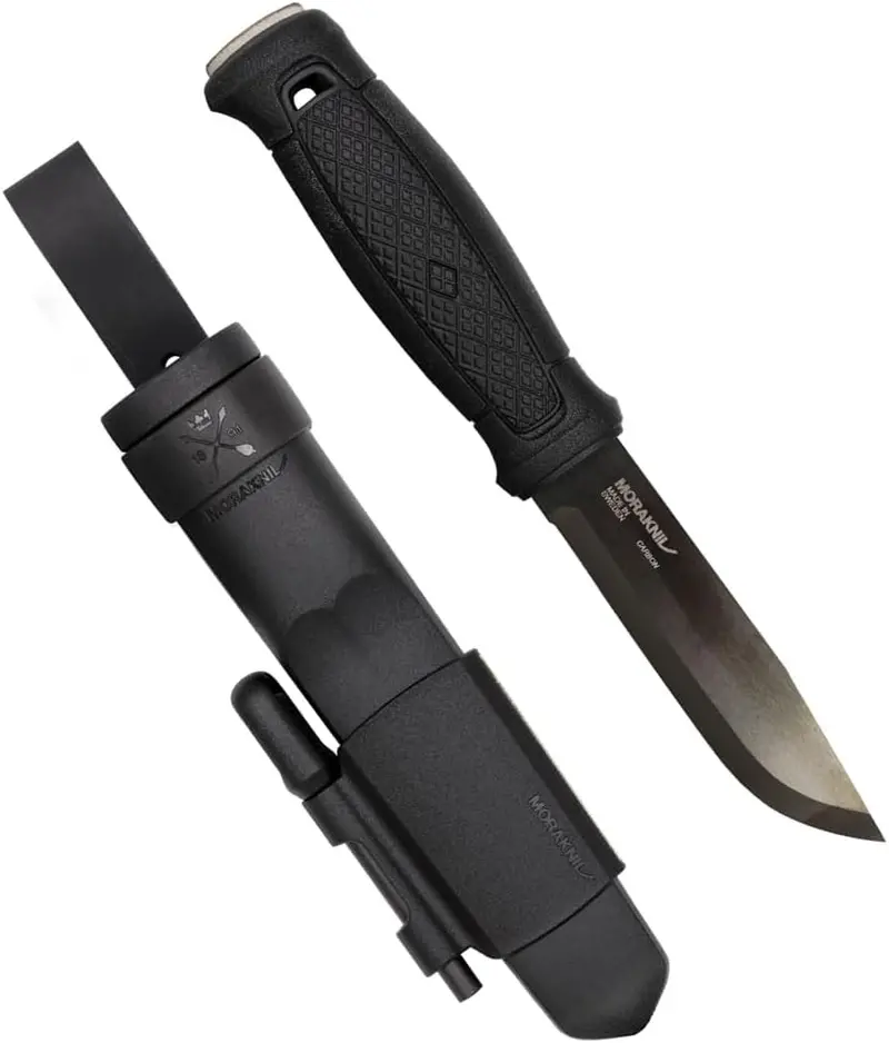 Morakniv Garberg Fixed Blade Knife with Integrated Survival Kit
