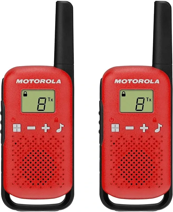 Motorola T110 Two-Way Radios – Compact 2-Pack FRS Communication