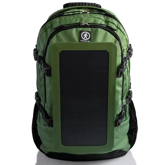 Mountaineer Solar-Powered Backpack – USB-Charging Ready