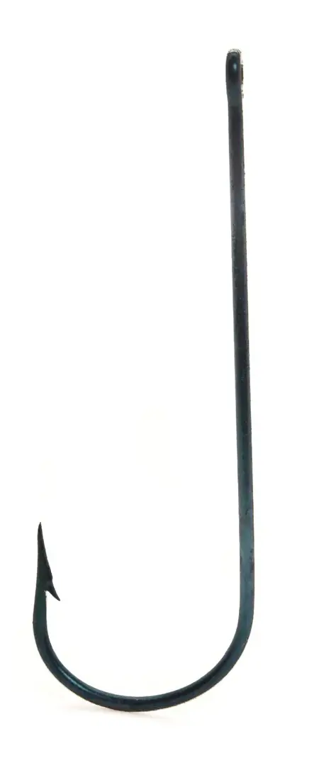 Mustad Aberdeen Hook – Size 8, Blue Finish (10-Pack)