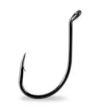 Mustad Bronze Minnow Hook – Size 2, 5-Unit Pack