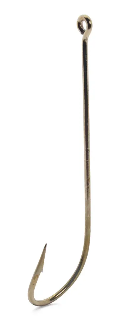 Mustad Carlisle Hook – Bronze Finish, Size 6, 10-Pack