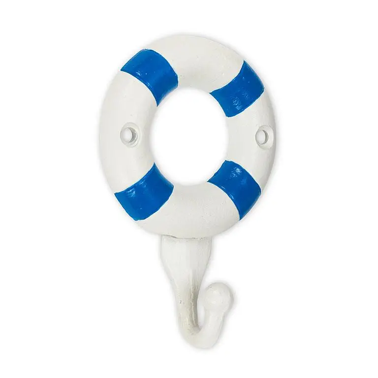 Nautical Life Preserver Style Coat Hook