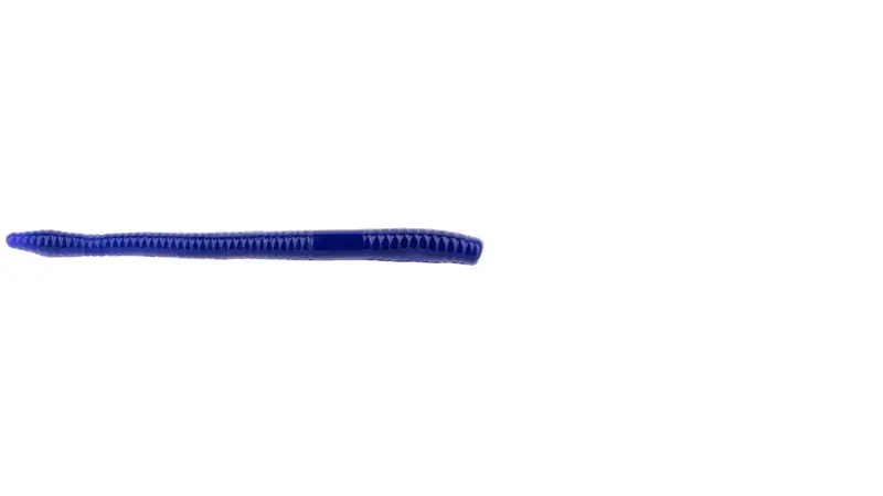 NetBaitBF Magnetic Finesse Worm – 4.75-Inch Black Grape, 16-Pack
