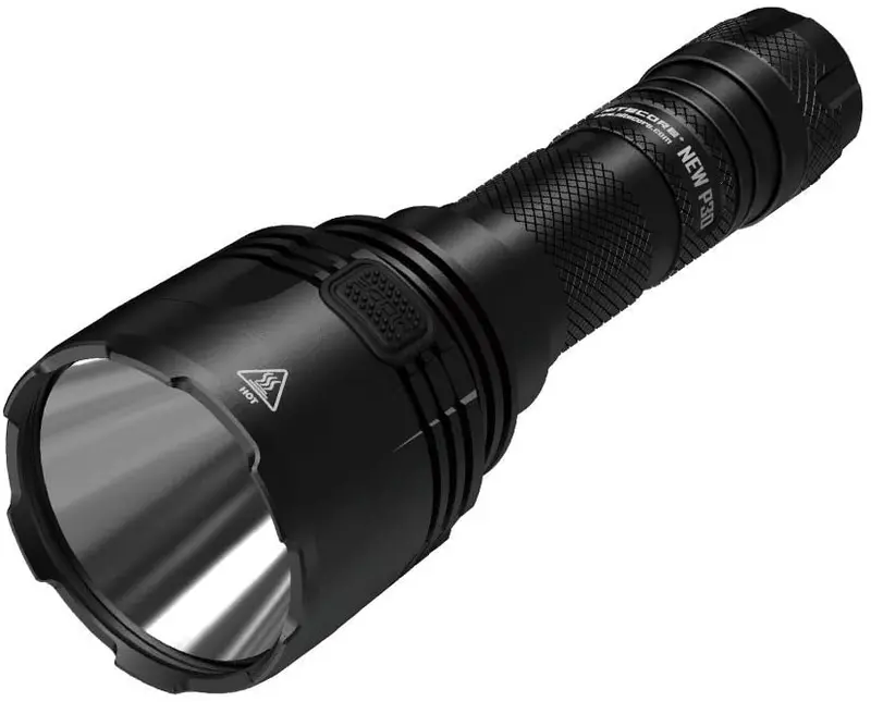 Nitecore P30 High-Lumen Hunting Flashlight – Long-Range Beam with Multiple Modes